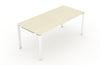 Scrivania da ufficio operativo con struttura in metallo cm. 80/140/160/180x80x75H