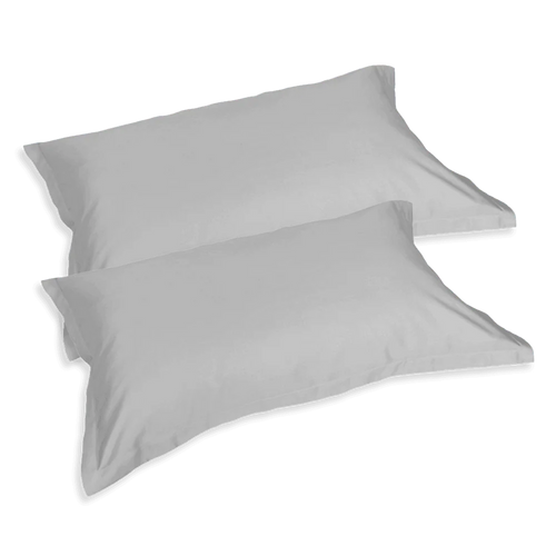 Fazzini Coppia Federe in Raso di Cotone Finissimo Trecento S28 - Passarelli Biancheria