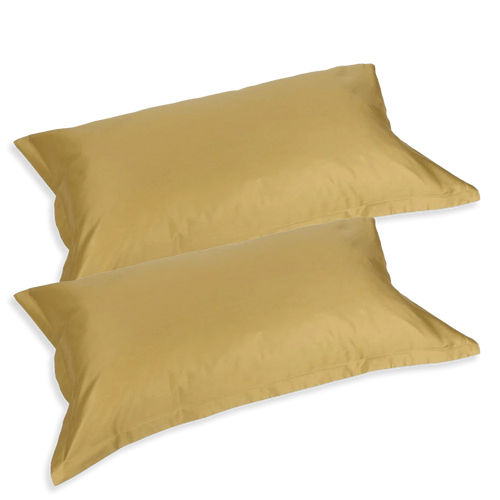 Fazzini Coppia Federe in Raso di Cotone Finissimo Trecento S28 - Passarelli Biancheria