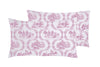 Set Copripiumino federe parure Copripiumino Stampa Digitale 100% Cotone, Made in Italy TOILE DE JOUY BORGOGNA