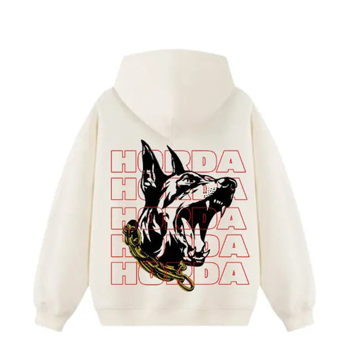 Felpa 100% Cotone Horda Dobermann Boxy Fit Horda Brand Streetwear
