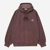 Felpa Carhartt Vista Hood Palisander Garment Dyed