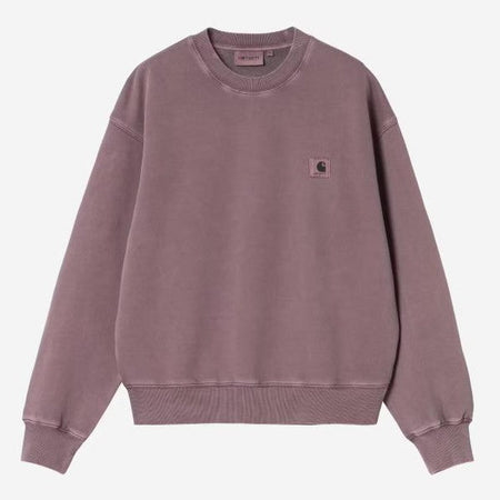 Felpa Carhartt W Nelson Phlox Garment Dyed
