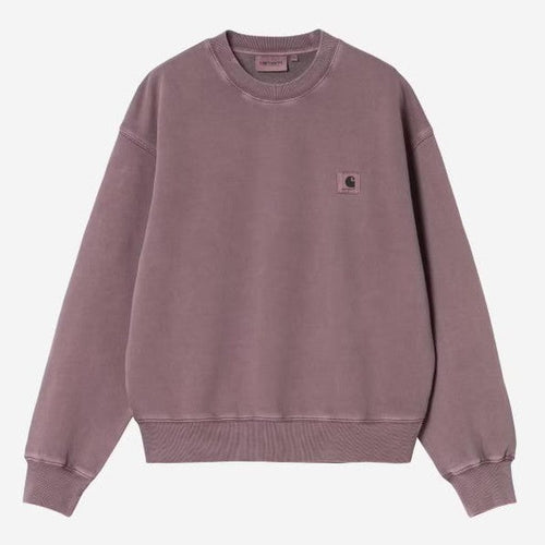 Felpa Carhartt W Nelson Phlox Garment Dyed