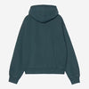 Felpa Carhartt W Nelson jkt Deep Lagoon Garment dyed