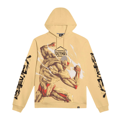 Felpa Dolly Noire Armored Titan Hoodie beige