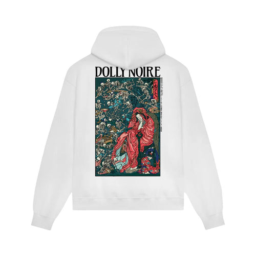 Felpa Dolly Noire Jigoku Dayu Hoodie White