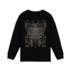 Felpa Dolly Noire The Mooneater crewneck black