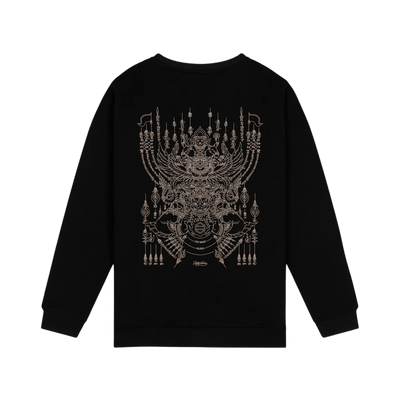 Felpa Dolly Noire The Mooneater crewneck black