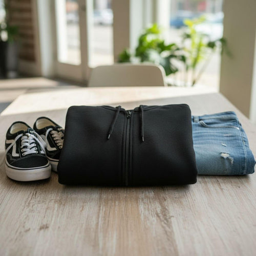 Felpa Ghettoblaster Basic Zip black