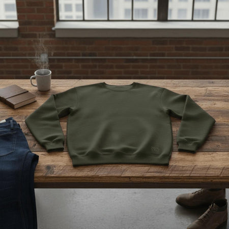 Felpa Ghettoblaster Basic crewneck khaki