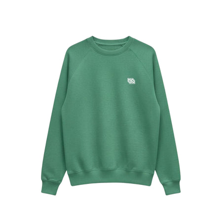 Felpa Ghettoblaster Central crewneck eucalyptus green