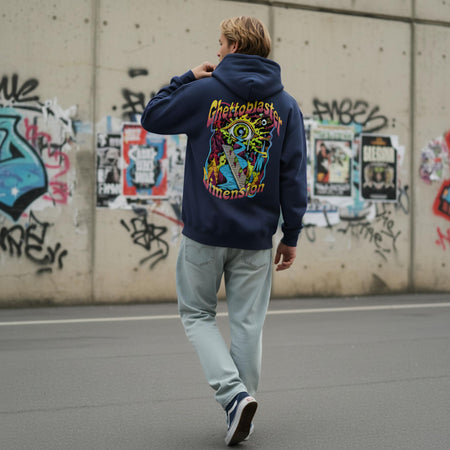 Felpa Ghettoblaster Dimension Navy