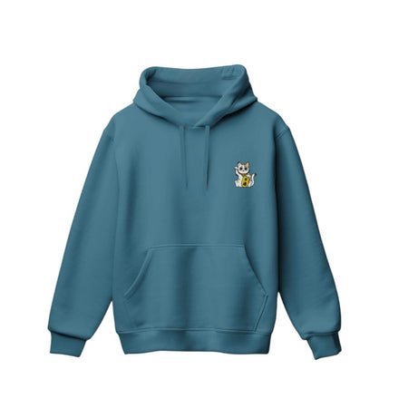 Felpa Ghettoblaster Meow hoodie petrol