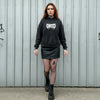 Felpa Ghettoblaster Metal Girl hoodie black