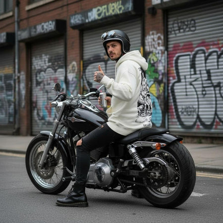 Felpa Ghettoblaster Tarots Death hoodie butter