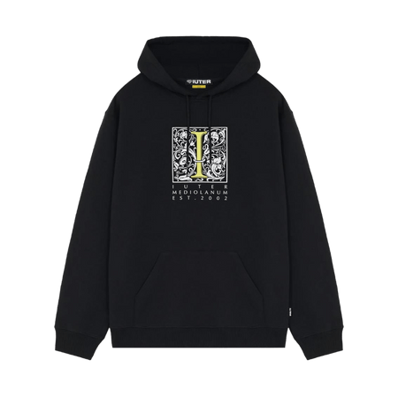 Felpa Iuter Mediolanum hoodie black