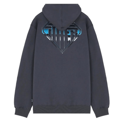Felpa Iuter Metal Logo hoodie asphalt