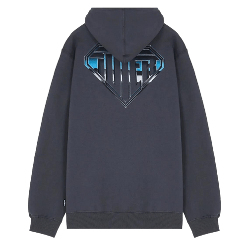 Felpa Iuter Metal Logo hoodie asphalt