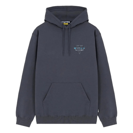Felpa Iuter Metal Logo hoodie asphalt