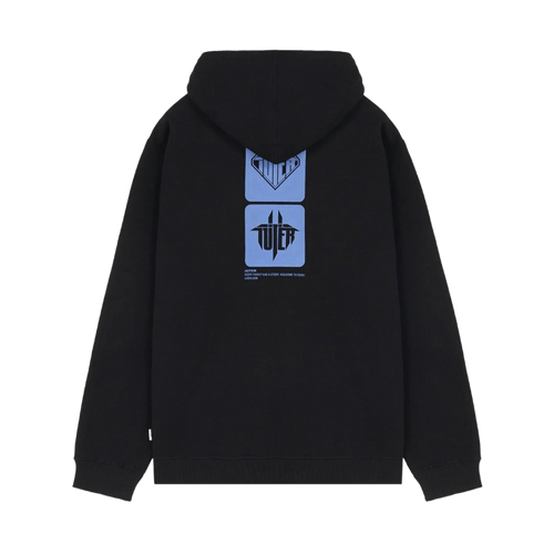 Felpa Iuter Tab hoodie black