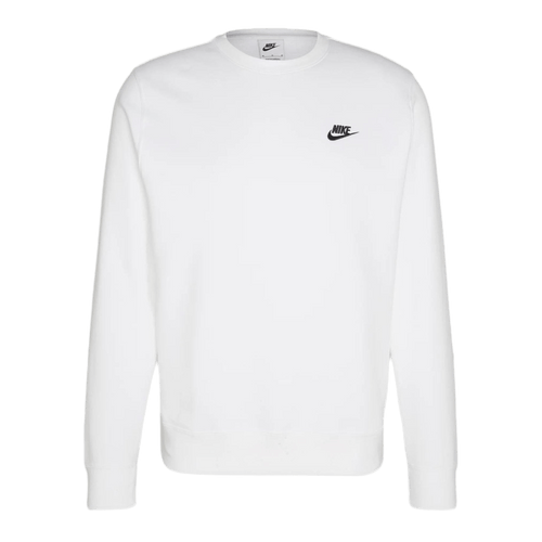 Felpa Nike Club 133 crewneck black white