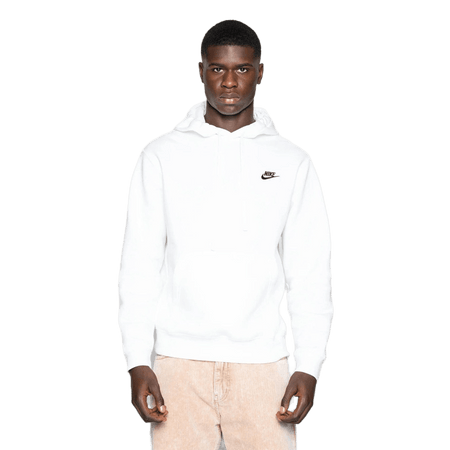 Felpa Nike Sportswear Club Hood white