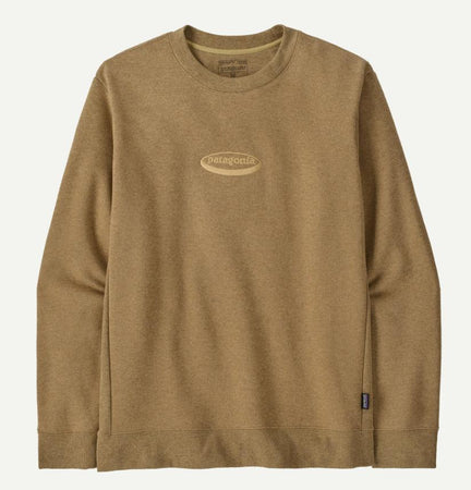 Felpa Patagonia '95 Oval Logo Swea Beige