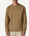 Felpa Patagonia '95 Oval Logo Swea Beige