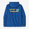 Felpa Patagonia Boardshort Logo Uprisal Hoody endless blue
