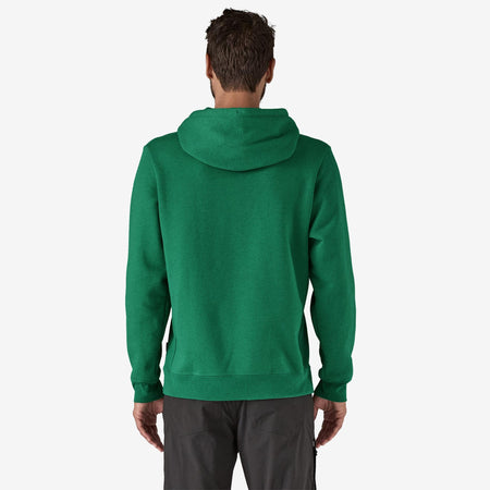 Felpa Patagonia Logo Uprisal hoodie heartleaf green