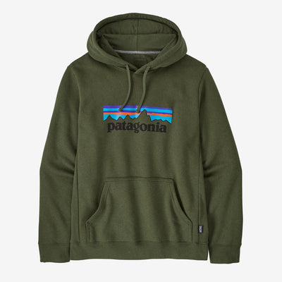 Felpa Patagonia P-6 Logo Uprisal Hoody pine green