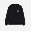 Felpa Propaganda Logo Embroid crewneck black