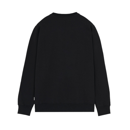 Felpa Propaganda Logo Embroid crewneck black
