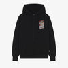Felpa Propaganda Pocket Zip Hood Black