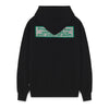 Felpa Propaganda Pocket Zip Hood Black