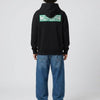 Felpa Propaganda Pocket Zip Hood Black