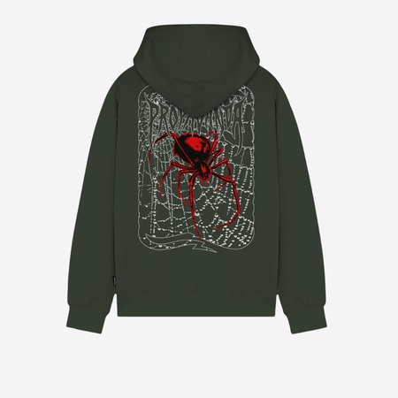 Felpa Propaganda Ribs Spider Olive