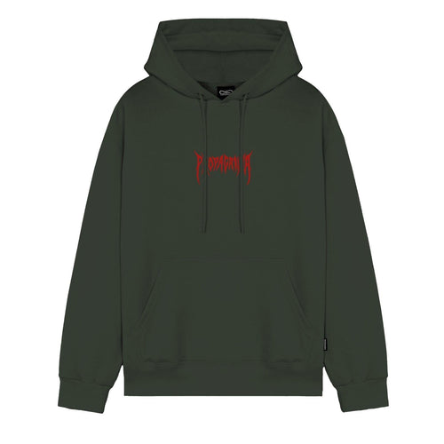 Felpa Propaganda Ribs Spider Olive