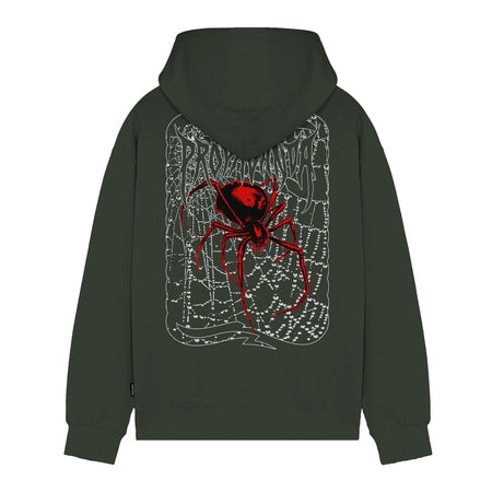 Felpa Propaganda Ribs Spider Olive