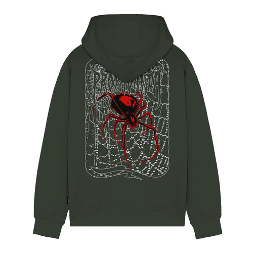 Felpa Propaganda Ribs Spider Olive