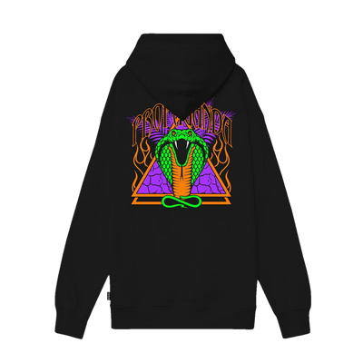 Felpa Propaganda Triangle Cobrahm hoodie black