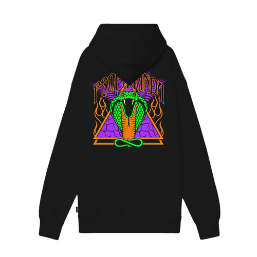 Felpa Propaganda Triangle Cobrahm hoodie black