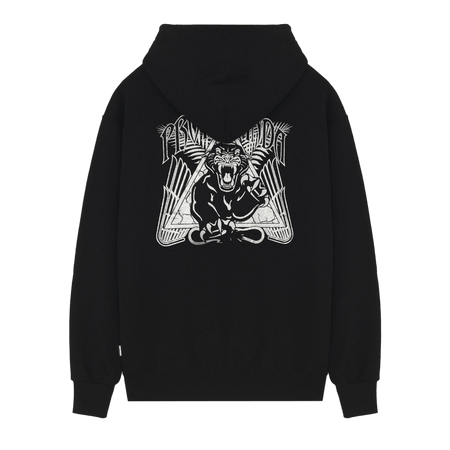 Felpa Propaganda Triangle Panther hoodie black