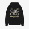 Felpa Propaganda Whisper Zip Black
