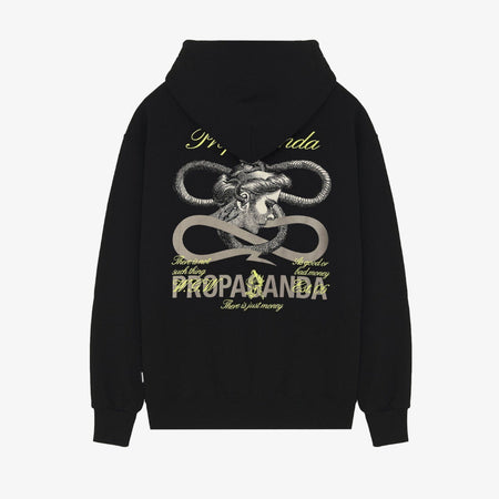 Felpa Propaganda Whisper Zip Black