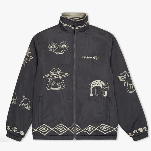 Felpa Rip N Dip Blonded Reverse Jkt Sand