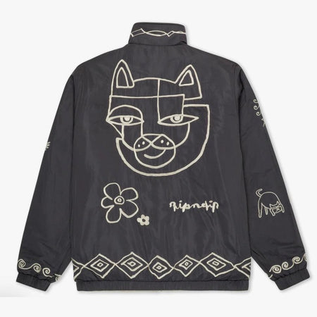 Felpa Rip N Dip Blonded Reverse Jkt Sand