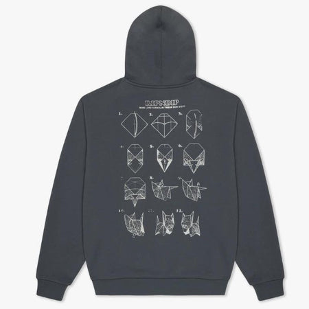 Felpa Rip N Dip Origamo Hood Charcoal