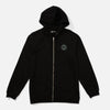 Felpa Salty Crew Skewed Zip Blk